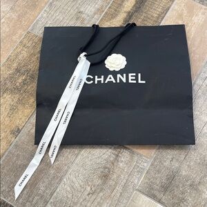 Chanel Shopping Bag Chanel Ribbon and Flower Large